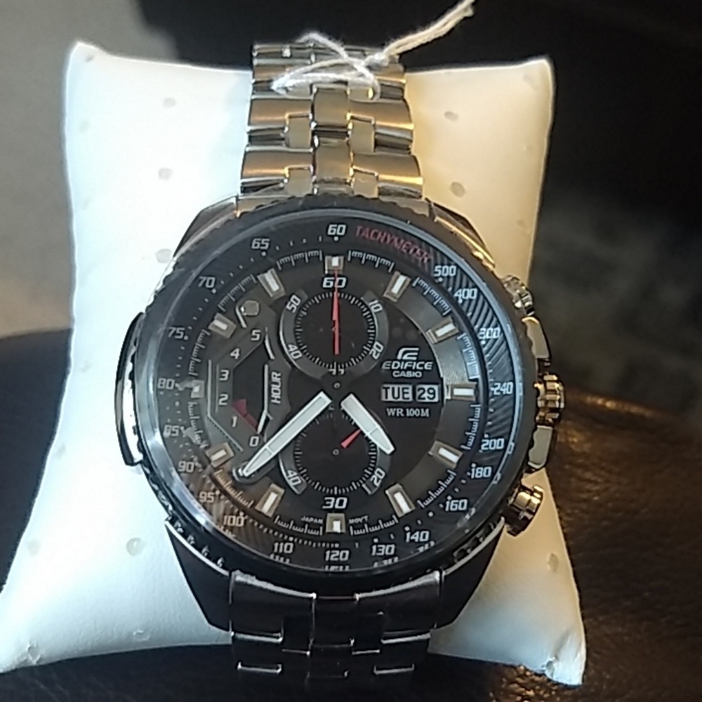 Casio men's watch EF-558D- NWT